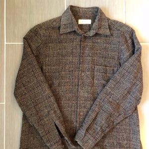 Fine Italian wool shirt jacket by G. Vasta